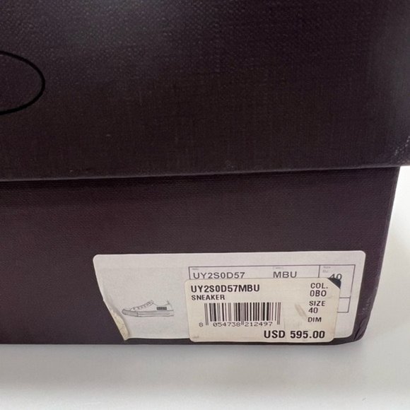 Valentino Giggies VLTN Low-Top Sneakers White Men’s EU 40/US 7 - Picture 9 of 9